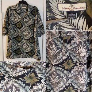 Tommy Bahama Hawaiian Silk Shirt XL